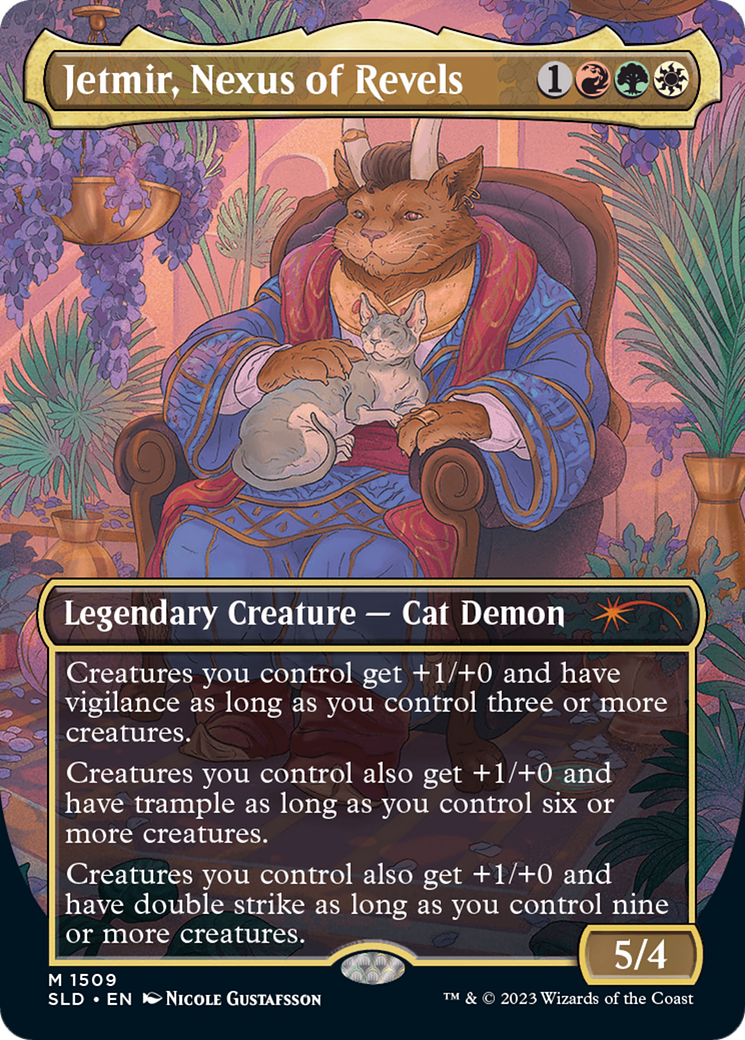 Jetmir, Nexus of Revels (SLD-1509)  Foil - Secret Lair Drop (Borderless)