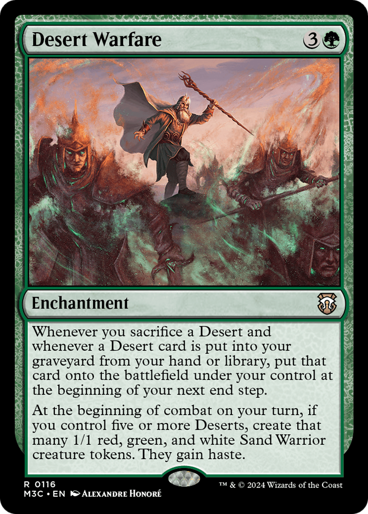 Desert Warfare (M3C-116)  - Modern Horizons 3 Commander
