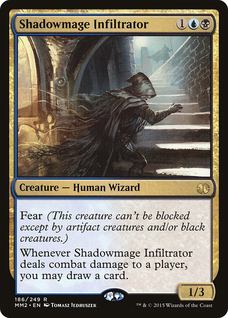 Shadowmage Infiltrator (MM2-186)  Foil - Modern Masters 2015