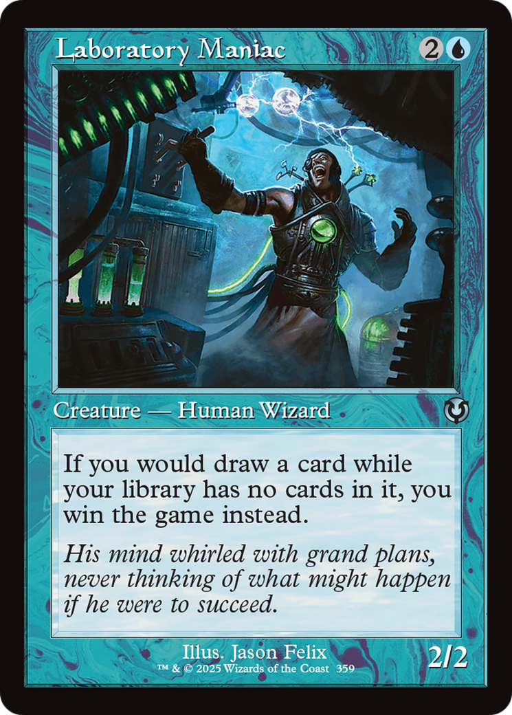 Laboratory Maniac (Retro Frame) (INR-359)  Foil - Innistrad Remastered
