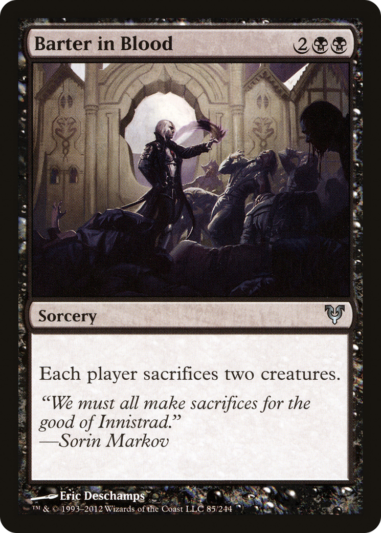 Barter in Blood (AVR-085)  Foil - Avacyn Restored