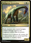 Belligerent Brontodon (XLN-218)  - Ixalan