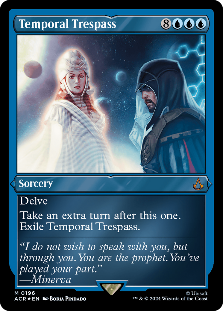 Temporal Trespass (ACR-196)  Etched Foil - Assassin's Creed