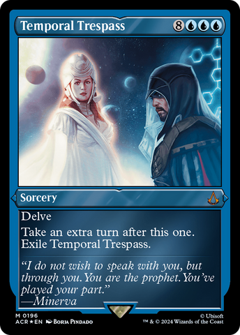 Temporal Trespass (ACR-196)  Etched Foil - Assassin's Creed
