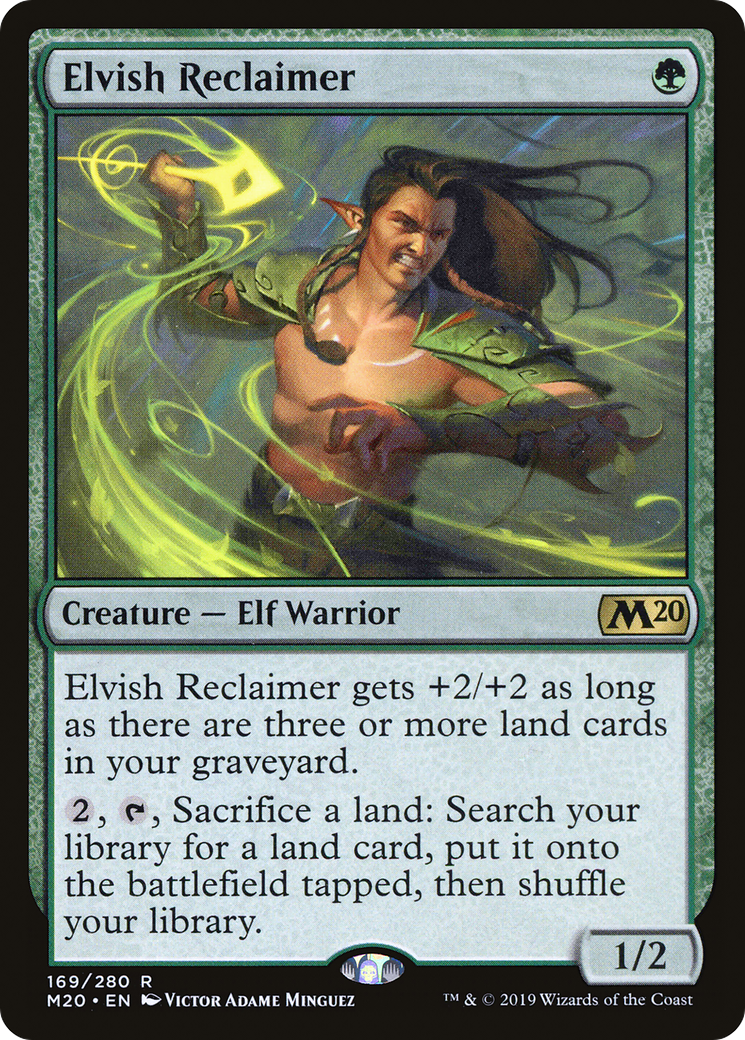 Elvish Reclaimer (M20-169)  Foil - Core Set 2020