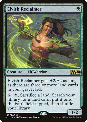 Elvish Reclaimer (M20-169)  - Core Set 2020