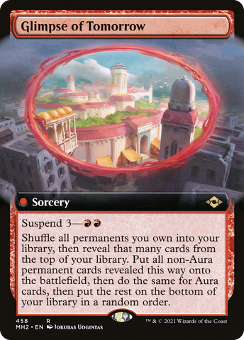 Glimpse of Tomorrow (Extended Art) (MH2-458)  Foil - Modern Horizons 2: (Extended Art)