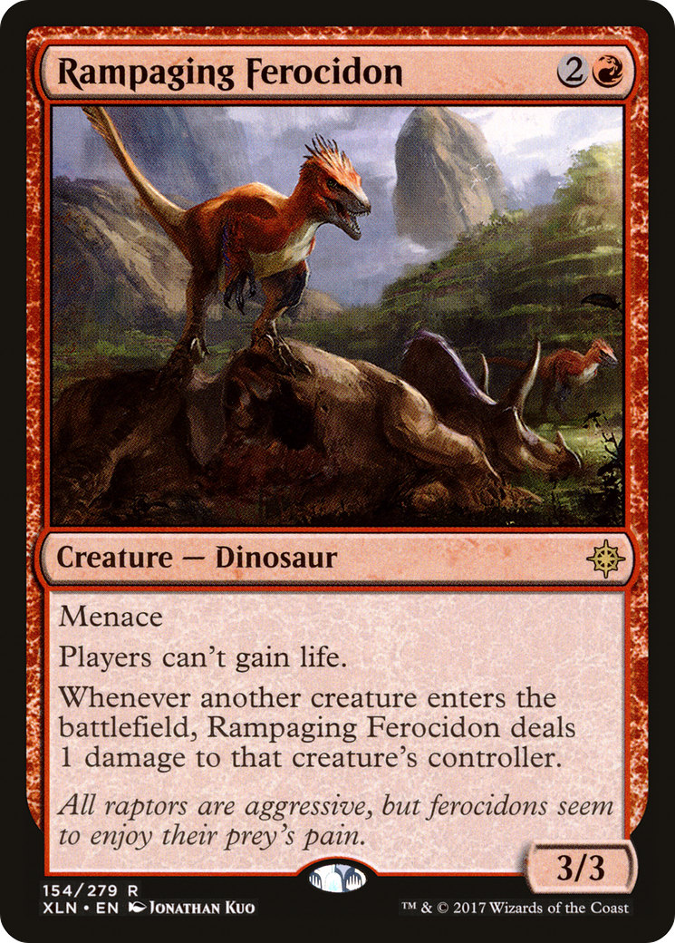 Rampaging Ferocidon (XLN-154)  Foil - Ixalan