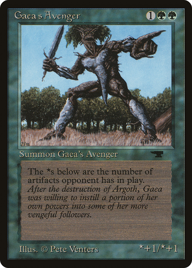 Gaea's Avenger (ATQ-)  - Antiquities