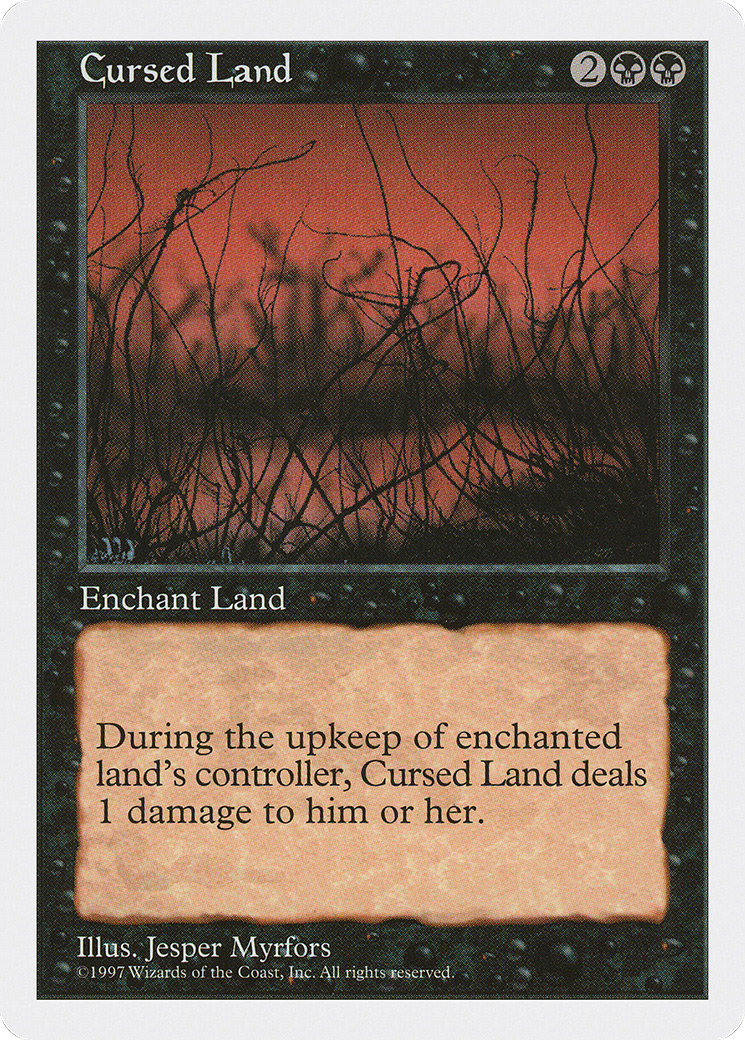 Cursed Land (5ED-)  - Fifth Edition