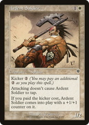 Ardent Soldier (INV-003)  Foil - Invasion