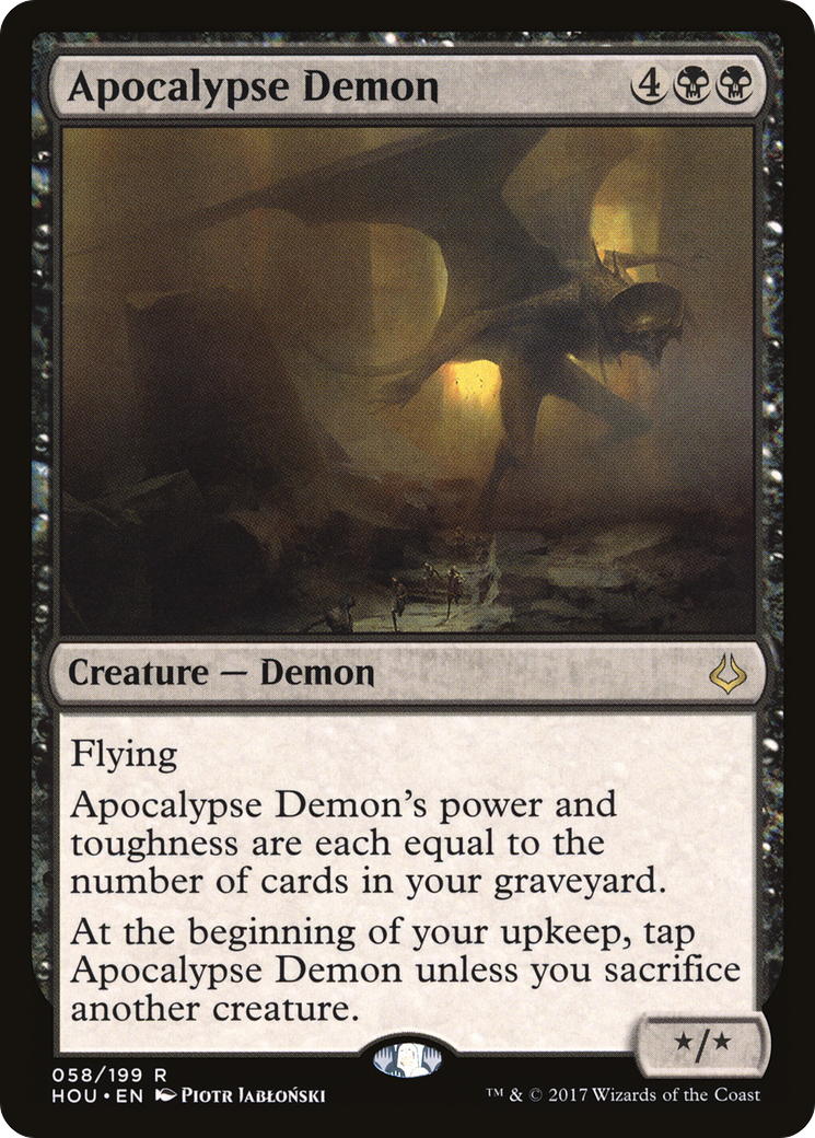 Apocalypse Demon (HOU-058)  Foil - Hour of Devastation
