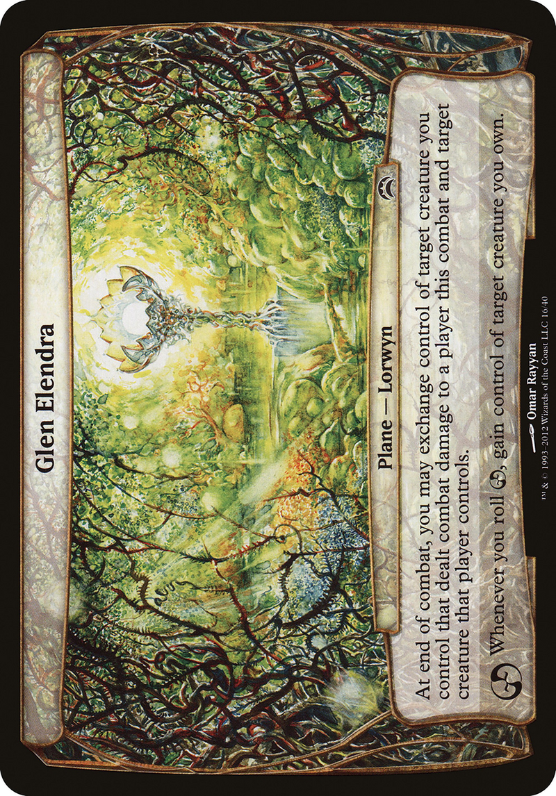 Glen Elendra (Planechase 2012) (OVER-016)  Foil - Planechase 2012 Planes