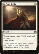 Defiant Strike (KTK-007)  - Khans of Tarkir