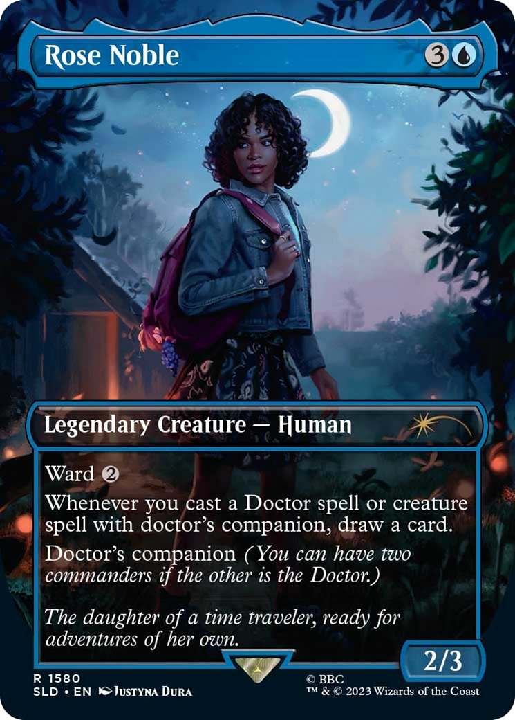 Rose Noble (SLD-1580)  Foil - Secret Lair Drop (Borderless)