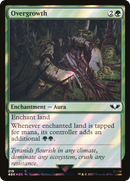 Overgrowth (Surge Foil) (40K-219)  Foil - Warhammer 40,000 Commander