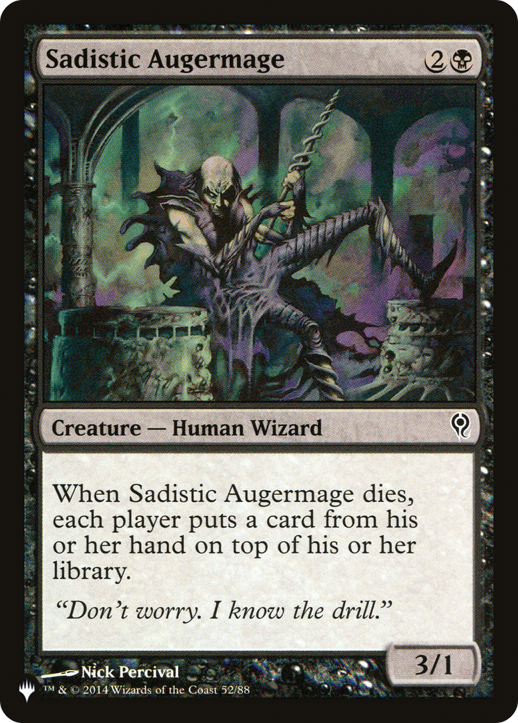 Sadistic Augermage (LIST-DDM-52)  - The List