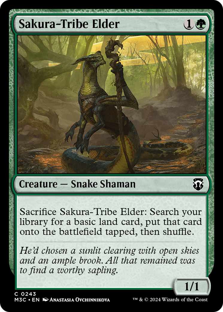 Sakura-Tribe Elder (M3C-243)  - Modern Horizons 3 Commander