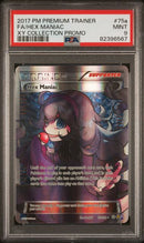Pokemon Hex Maniac Full Art (75a/98) [XY: Collection  Promo Premium Trainer] PSA 9