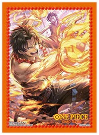One Piece Card Game Official Sleeves - Portgas.D.Ace