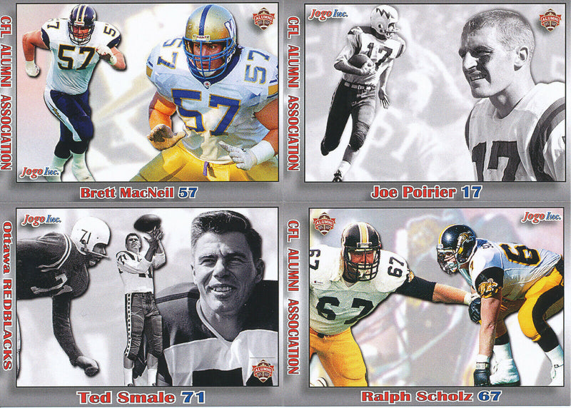 2014 Jogo CFL Alumni Association Series 6 Set of 20 Cards (