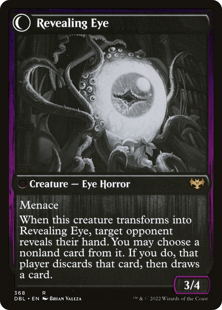 Concealing Curtains (DBL-368)  Foil - Innistrad: Double Feature: (Double Faced Transform)