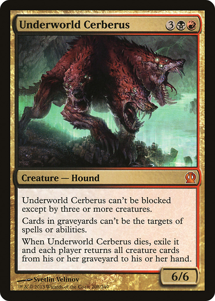 Underworld Cerberus (THS-208)  - Theros