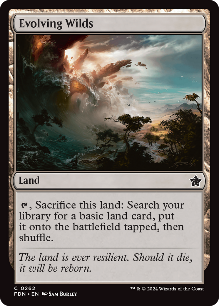 Evolving Wilds (FDN-262)  - Foundations