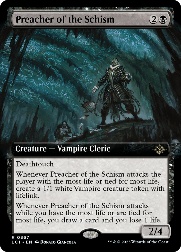 Preacher of the Schism (Extended Art) (LCI-367)  Foil - The Lost Caverns of Ixalan: (Extended Art)