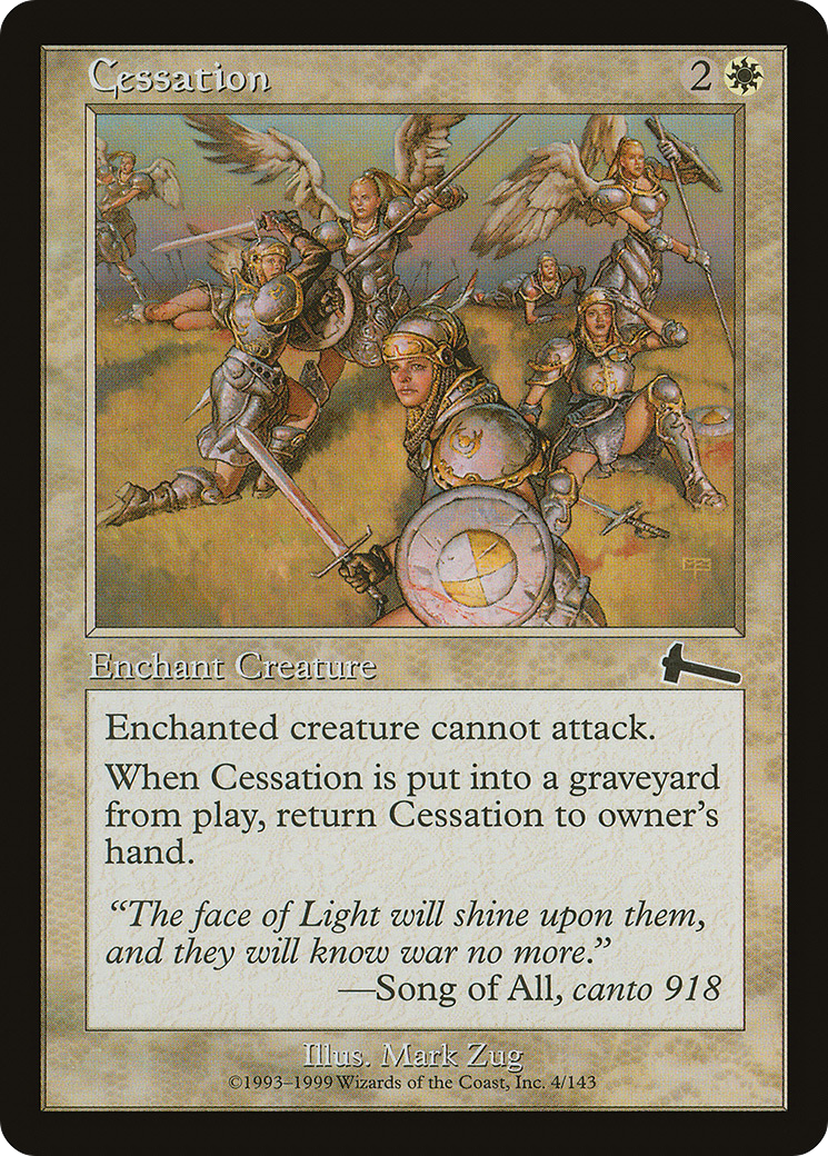 Cessation (ULG-004)  - Urza's Legacy