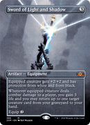 Sword of Light and Shadow (Borderless) (2XM-366)  - Double Masters