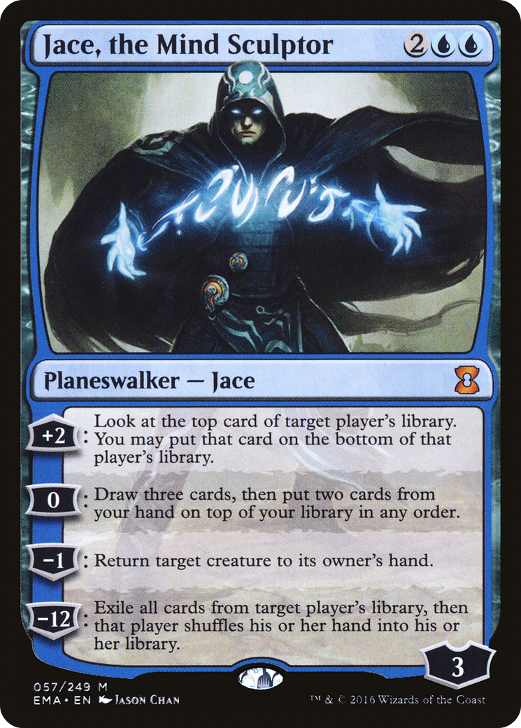 Jace, the Mind Sculptor (EMA-057)  - Eternal Masters