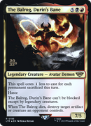 The Balrog, Durin's Bane (PRE-195)  Foil - Tales of Middle-earth Promos