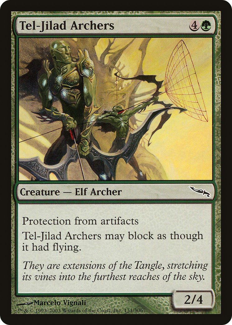 Tel-Jilad Archers (MRD-131)  Foil - Mirrodin