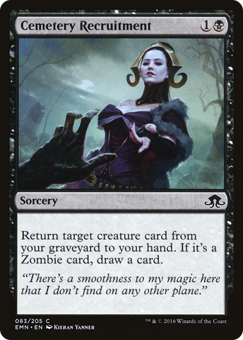 Cemetery Recruitment (EMN-083)  - Eldritch Moon
