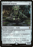 Stonecoil Serpent (MEDIA-235)  Foil - Throne of Eldraine Promos