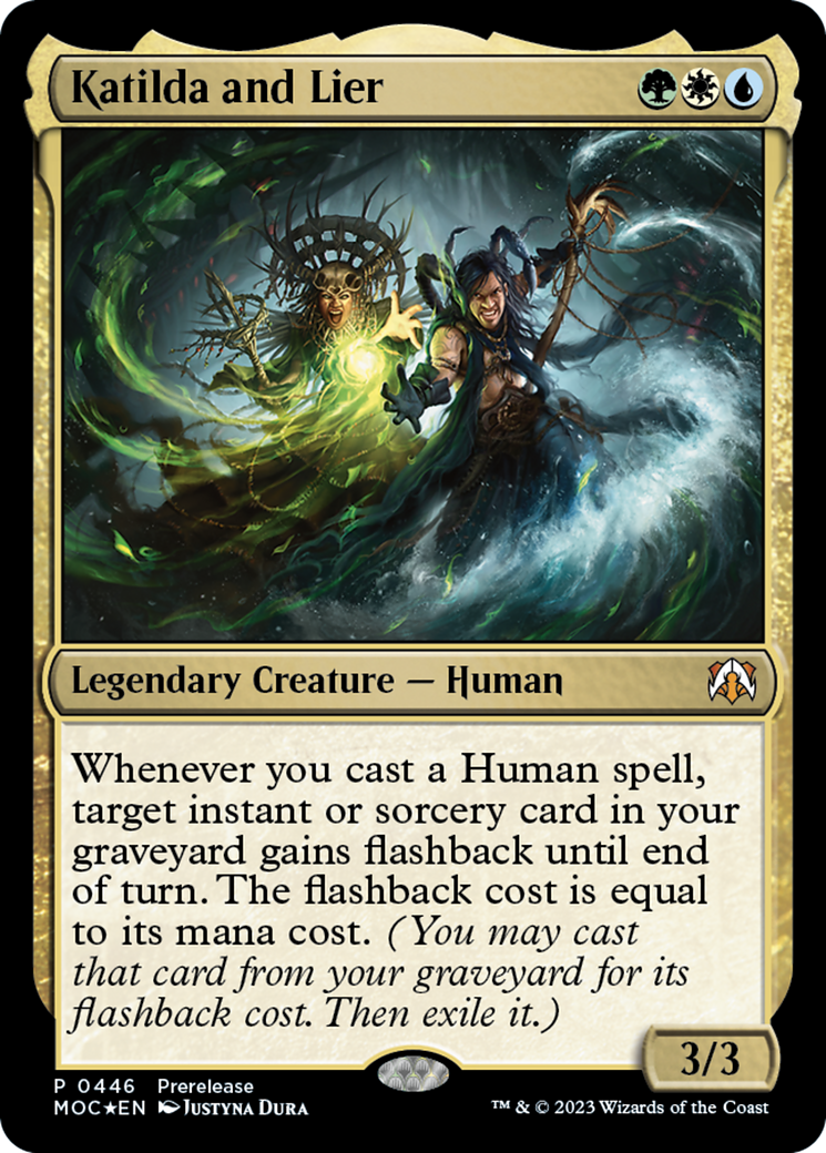 Katilda and Lier (PRE-446)  - March of the Machine Commander