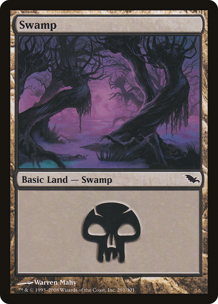 Swamp (291) (SHM-291)  Foil - Shadowmoor
