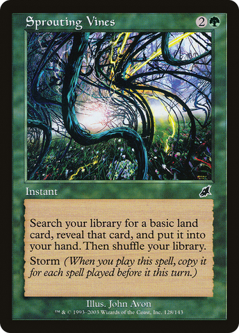 Sprouting Vines (SCG-128) - Scourge Foil