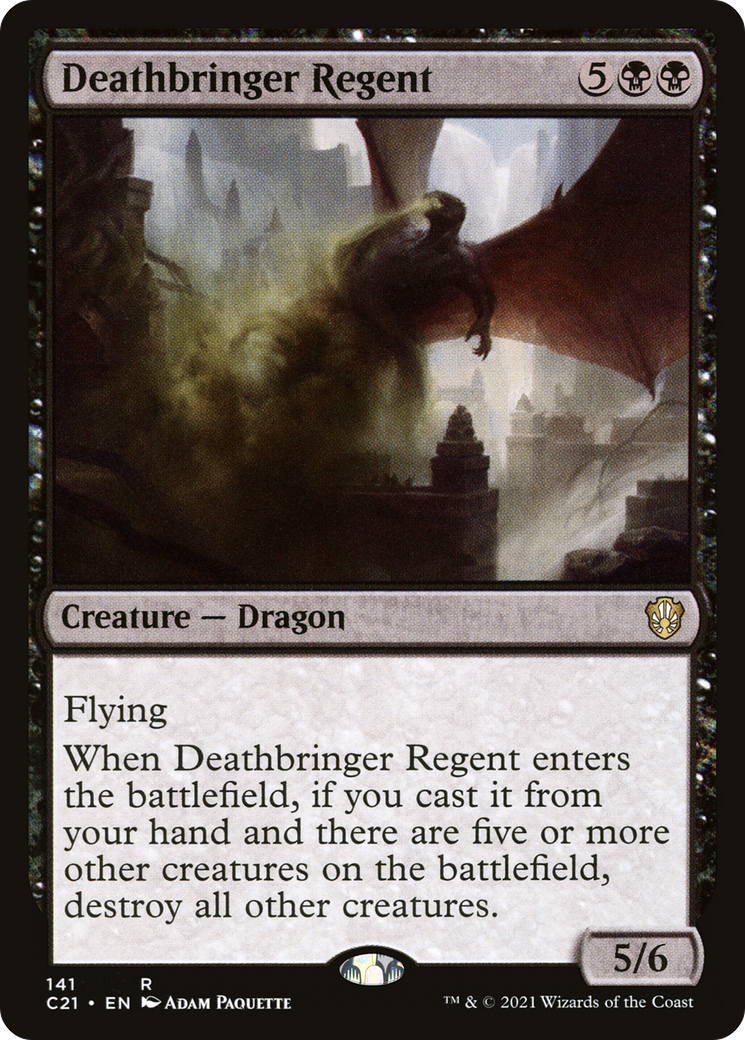 Deathbringer Regent (C21-141)  - Commander 2021