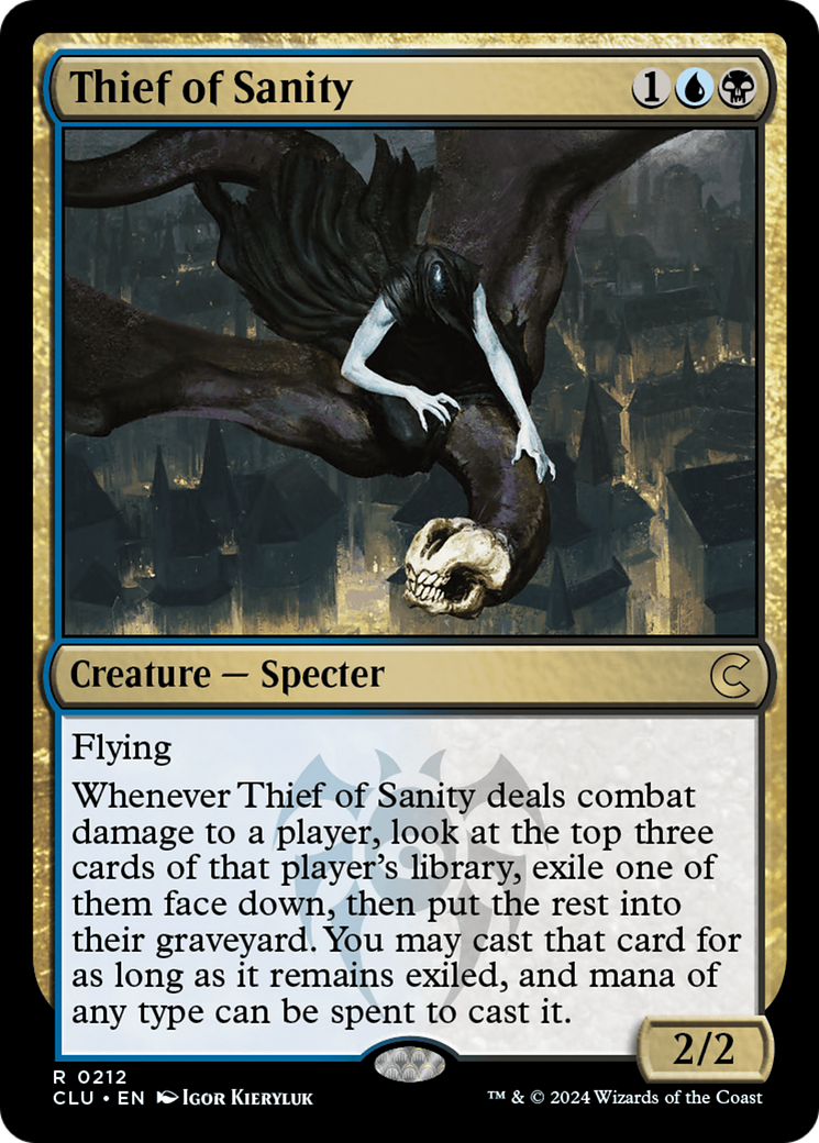 Thief of Sanity (CLU-212)  - Ravnica: Clue Edition