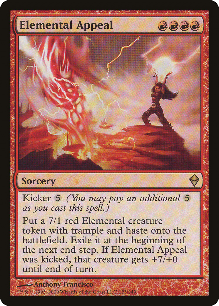Elemental Appeal (ZEN-123)  - Zendikar