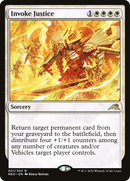 Invoke Justice (NEO-021)  Foil - Kamigawa: Neon Dynasty