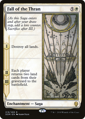 Fall of the Thran (DOM-018)  Foil - Dominaria