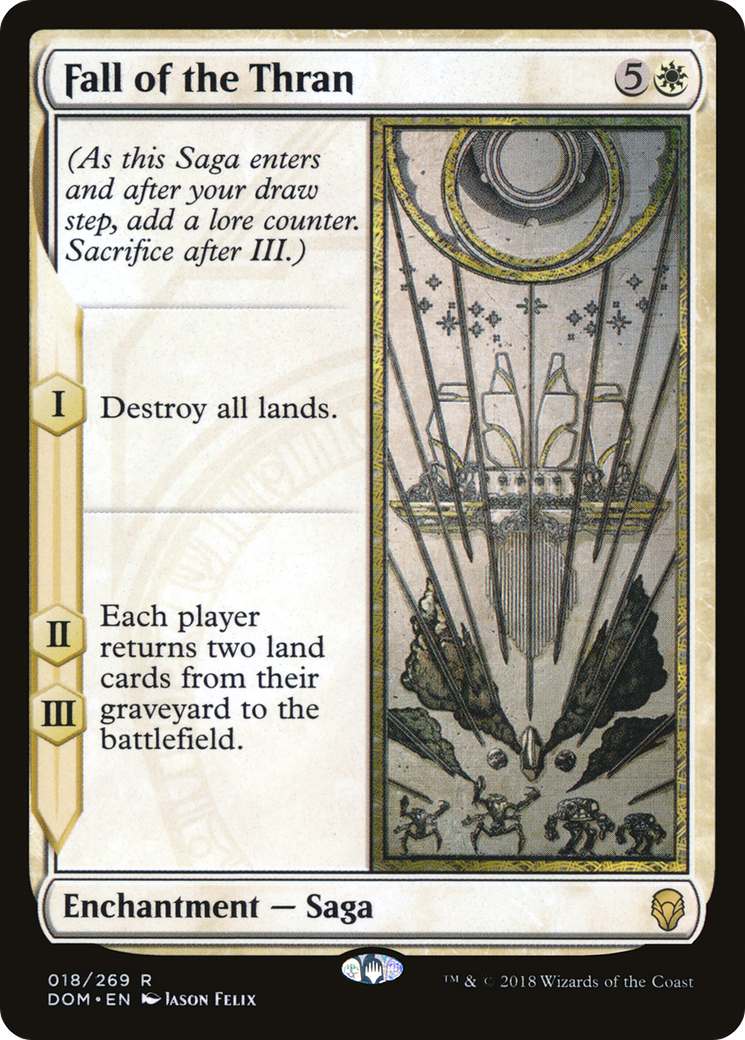 Fall of the Thran (DOM-018)  - Dominaria