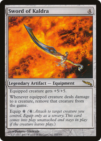 Sword of Kaldra (MRD-251)  - Mirrodin