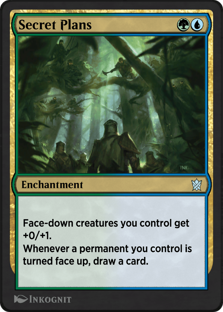 Secret Plans (KTK-198Y)  - Khans of Tarkir