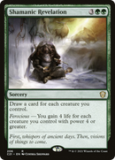 Shamanic Revelation (C21-206)  - Commander 2021