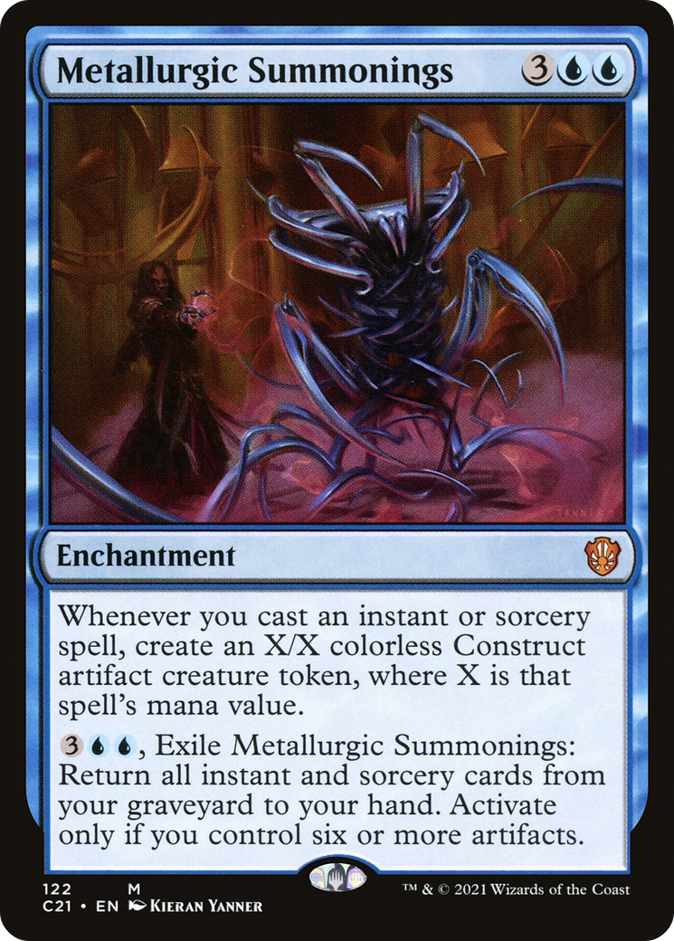 Metallurgic Summonings (C21-122)  - Commander 2021