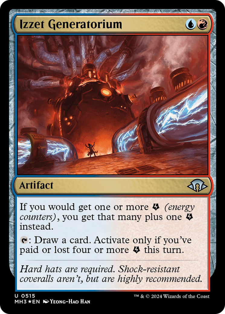 Izzet Generatorium (Ripple Foil) (MH3-515)  Foil - Modern Horizons 3